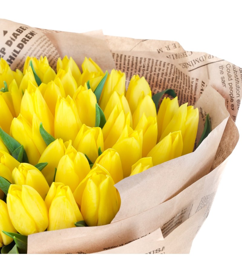 Lale Buketi 41'li Yellow Fairytale