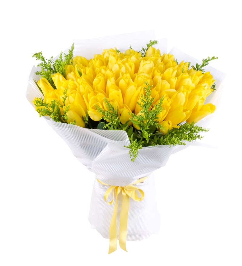Lale Buketi 101'li Yellow Fairytale