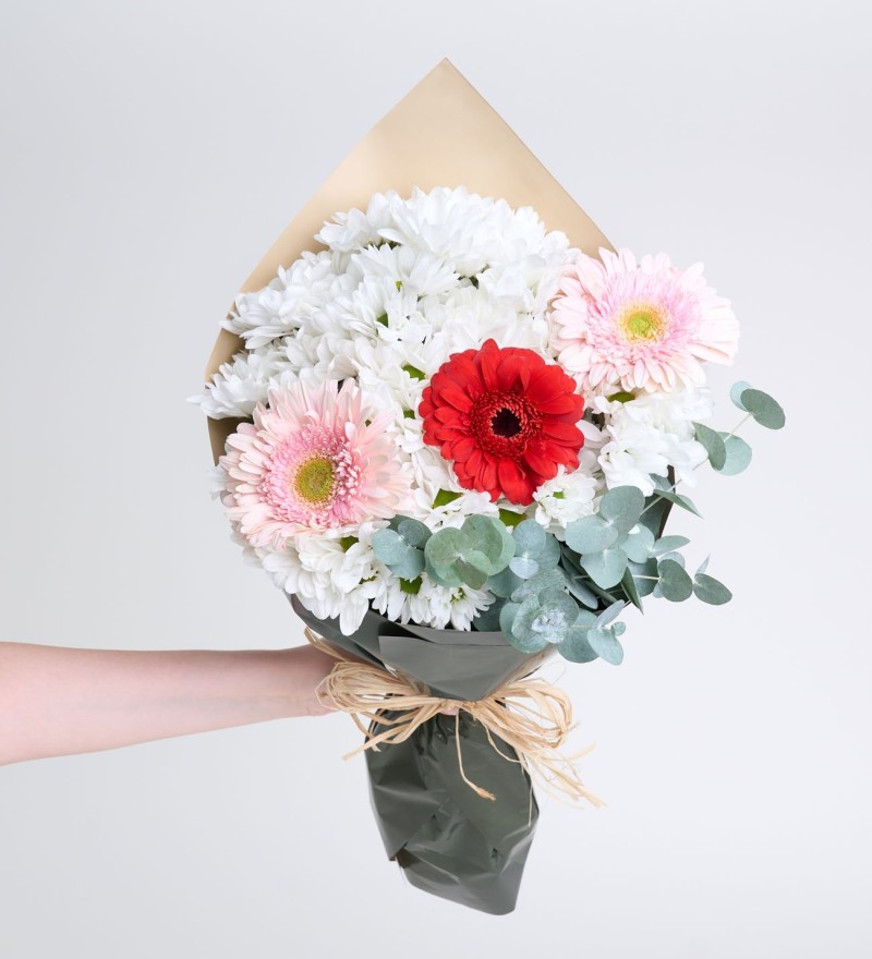 Gerbera Buketi Melek Kanadı