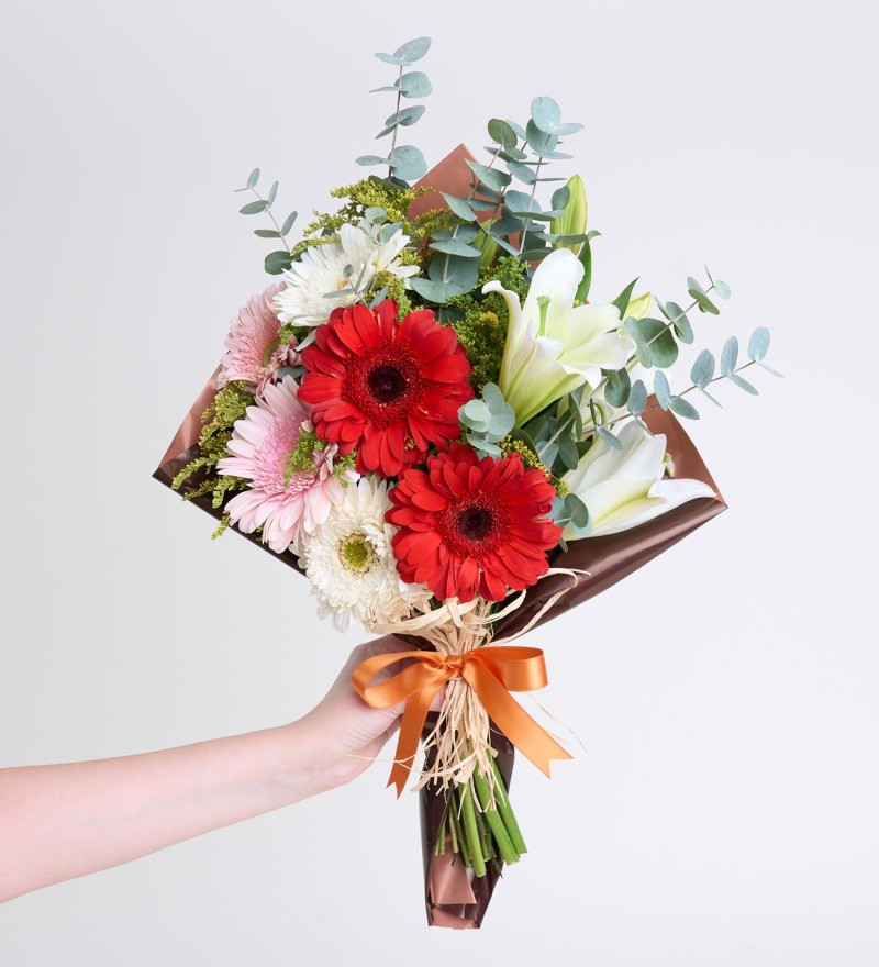 Gerbera Buketi Zarafet Bahçesi
