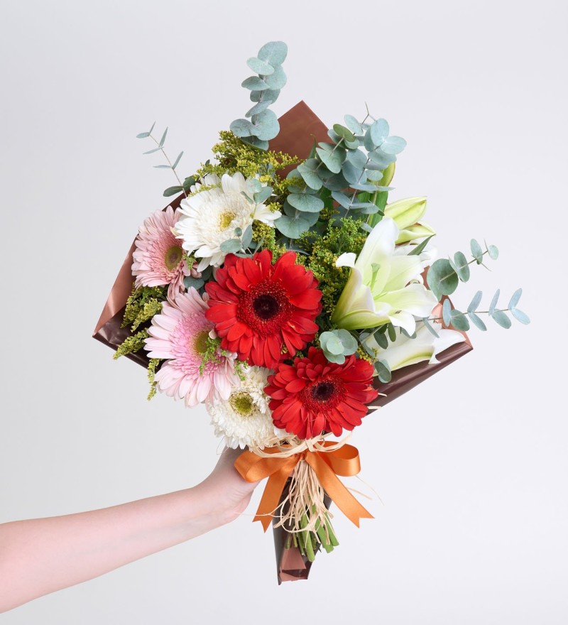 Gerbera Buketi Zarafet Bahçesi