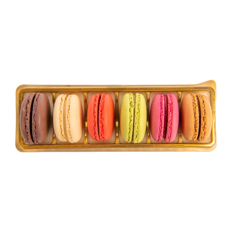 E&F Macarons 6'lı